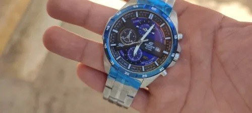 Montres CASIO EFR-556DB-2 Blue/acier