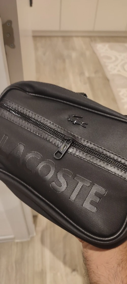 Sacoche LACOSTE Noire 