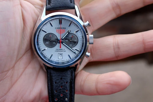  Montres pour hommes TAG HEUER Carrera Calibre 17 Blanche