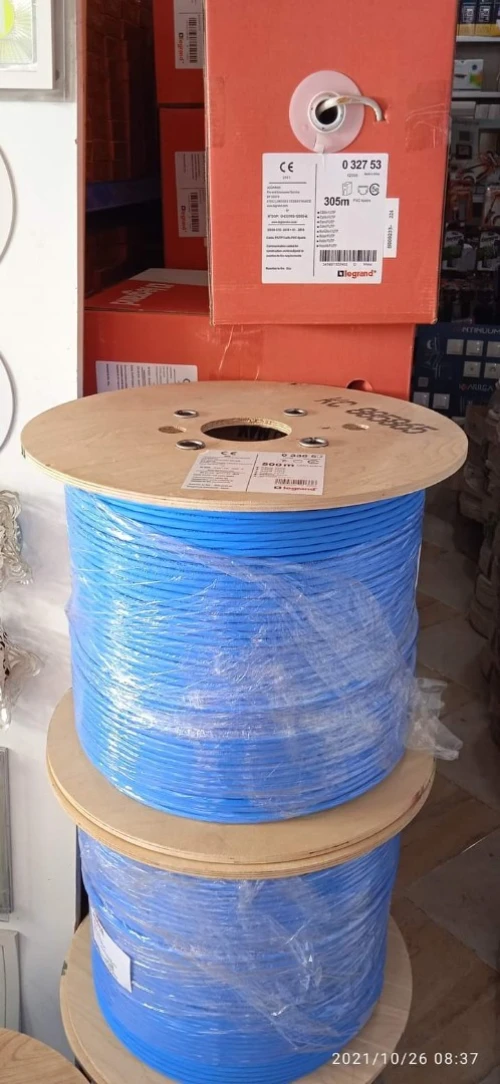 CABLE RÉSEAU CAT6 FTP et UTP 