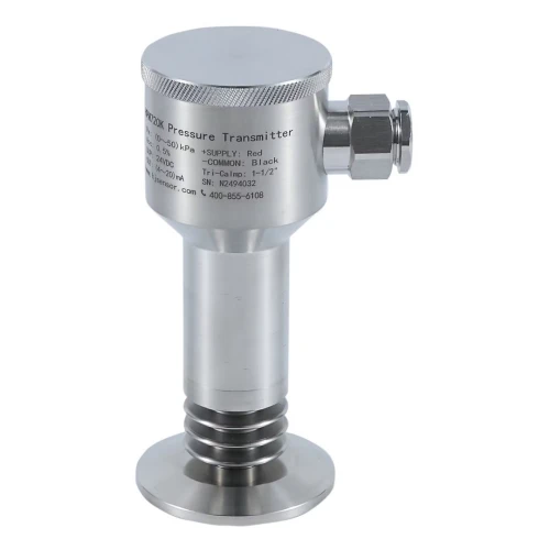 Transmetteur de pression inox 316L à membrane