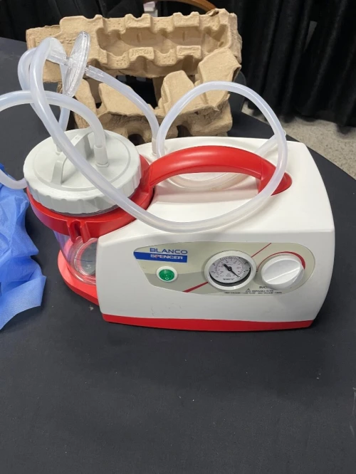 Aspirateur de mucosités spencer blanco.