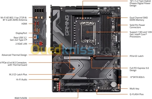 GIGABYTE Z790 Gaming X AX
