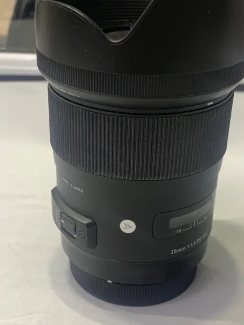 Sigma art 35mm 1:1.4 ef mount 
