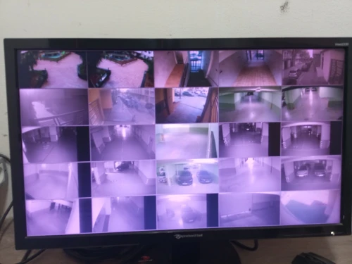 Installation caméra de surveillance 