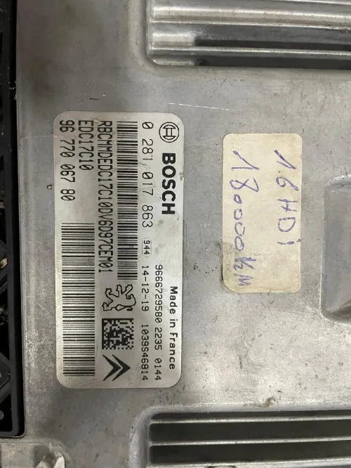 Mémoire 1.6 hdi