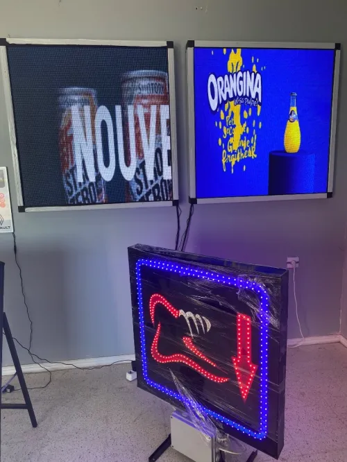 Enseigne lumineuse , écriture 3D , panneaux lumineux, écriture en forex / Alluco meilleur prix
