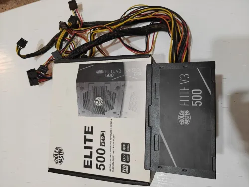 GTX 1650 4gb, Cooler master 500w V3