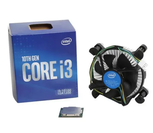 Processeur Intel Core i3-10100F - 3.60 GHz - 6 Mo de cache, jusqu'à 4,30 GHz