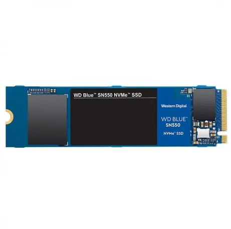 Western Digital WD BLUE SN550 500GB M.2 2280 PCIe Gen3 NVMe 2400 MB/s Western Digital WD BLUE SN550 500GB M.2 2280 PCIe Gen3 NVMe 2400 MB/s