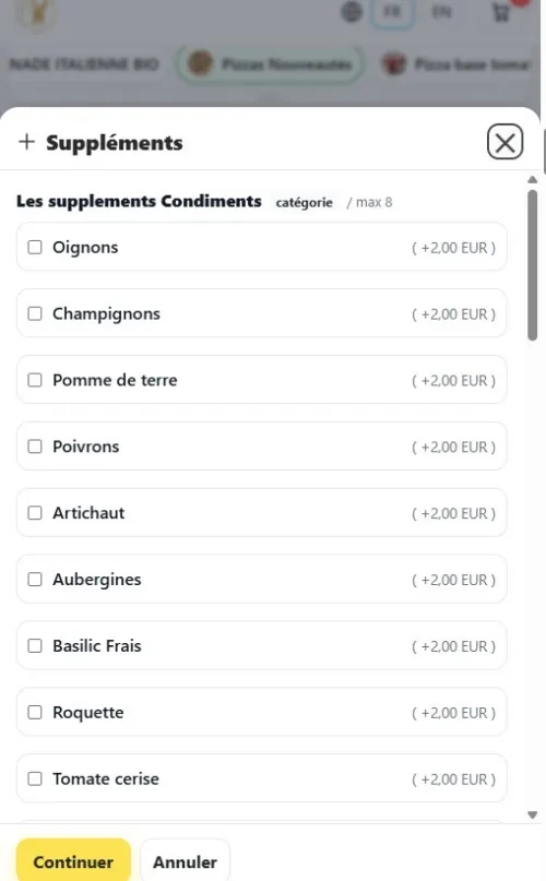 Silalink Menu QR Code + Tickets imprimés + Commandes (Livraison / Emporter / Sur place)