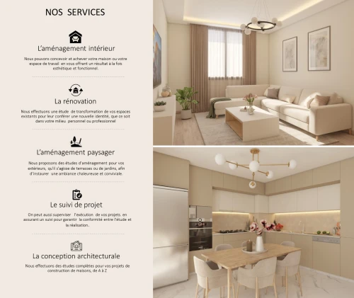 Architecte d'intérieur et d'extérieur "THALIA DESIGNER " 
