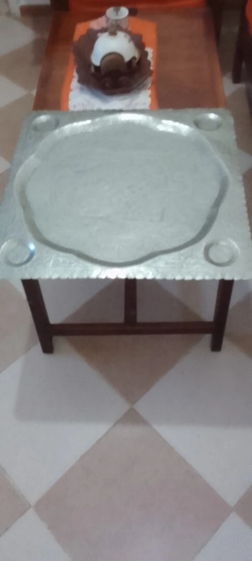 سينية نحاس اصفر تقليدي
