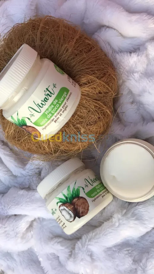 Huile de coco 