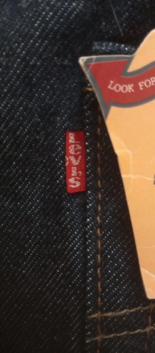 LEVI'S JEAN 501 SHRINK TO FIT USA