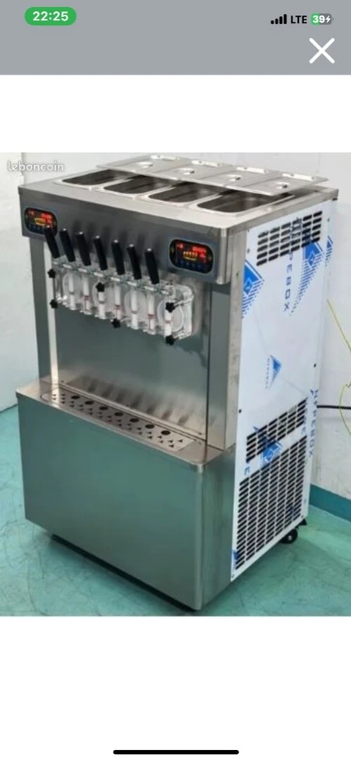 Machine à glace 4parfums