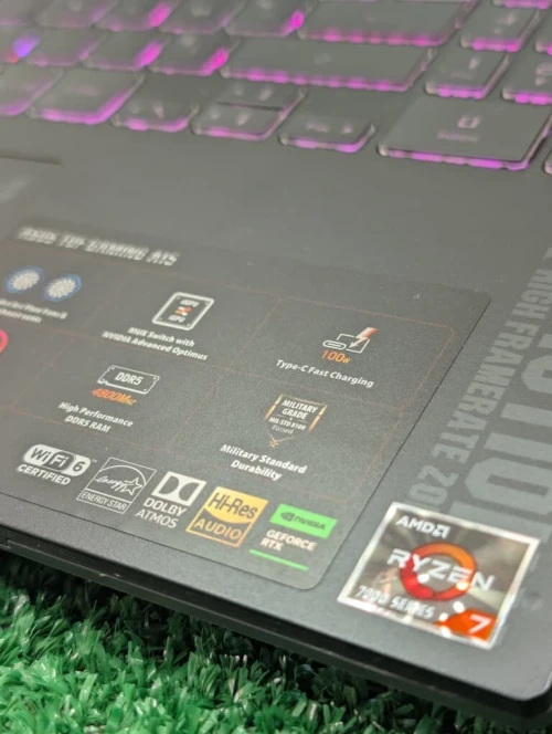 ASUS TUF A15 507N / RYZEN 7 7735HS / 16GB DDR5 / 256 GB NVME / 15.6" FHD IPS 144 HZ