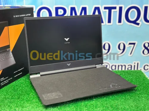 HP VICTUS 15 i5 13420H 16GO RAM 512SSD 15.6 FHD 144Hz RTX 4050 06 GO GDDR6 jamais utilisé 