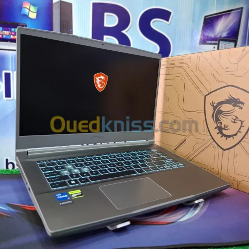 MSI THIN 15 B13VF I5 13420H 16GO RAM 512SSD 15.6 FHD RTX 4060 JAMAIS UTILISÉ SOUS EMBALLAGE 