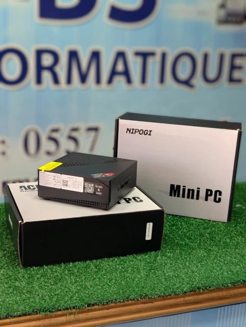NIPOGI MINI PC AM06PRO / Ryzen 7 5825U / 32GB DDR4 / 512GB SSD NVME