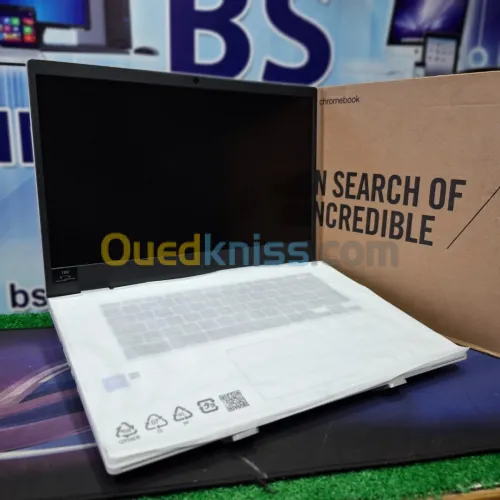 ASUS CHROMBOOK Intel Celeron N3350 08GO RAM 64GO 15.6 FHD JAMAIS UTILISÉ 