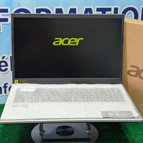 Acer Aspire 3 Ryzen 5 5500U 8GB 512SSD viga 8 écran 15.6 jamais utilisé sous emballage