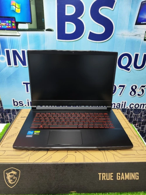 Msi Thin GF63 i5 12450H 16Go Ram 512 SSD 15.6" FHD 144Hz RTX 4050 06Go JAMAIS UTILISÉ 