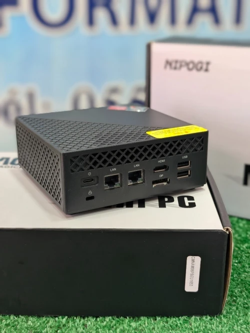 NIPOGI MINI PC AM06PRO / Ryzen 7 5825U / 32GB DDR4 / 512GB SSD NVME