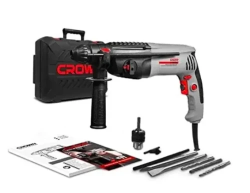 Marteau piqueur perforateur SDS-Plus 850w 26mm 2.2j double mandrin CT18032 BMC  CROWN