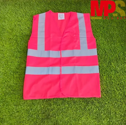 GILET DE SIGNALISATION HAUTE VISIBILITE JAUNE/ ORANGE/ ROUGE/ VERT 
