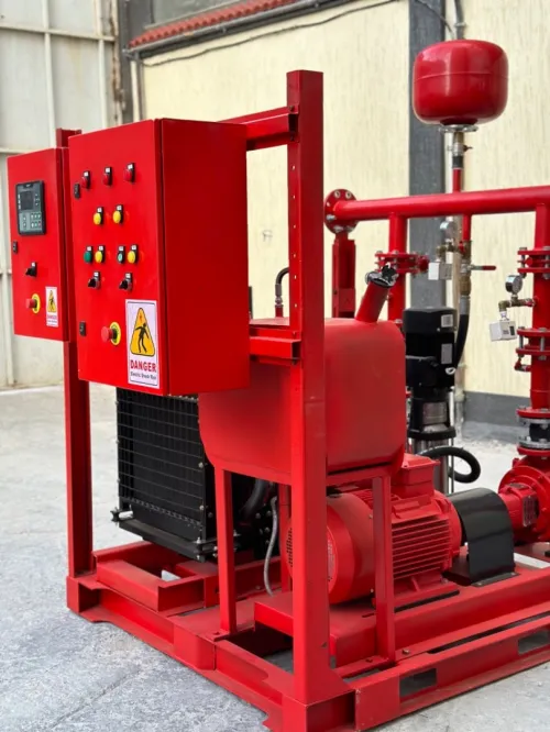 INSTALLATION SYSTEME ANTI INCENDIE / GROUPE ANTI-INCENDIE (FIRE SKID).