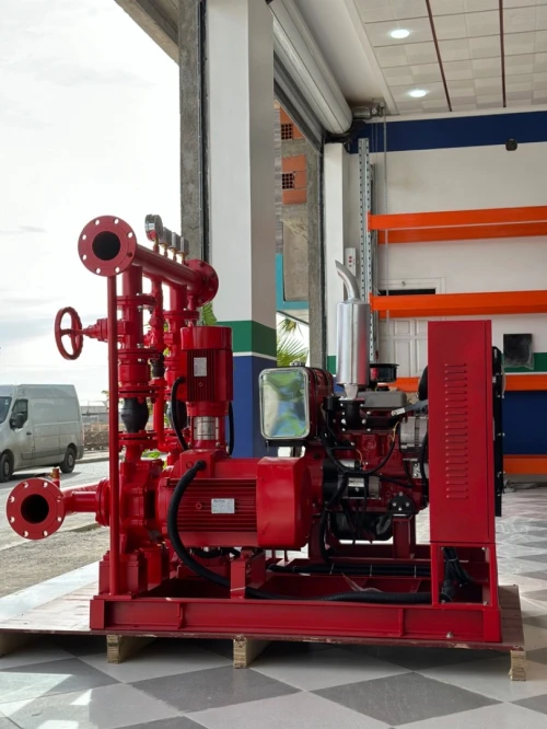 INSTALLATION SYSTEME ANTI INCENDIE / GROUPE ANTI-INCENDIE (FIRE SKID).