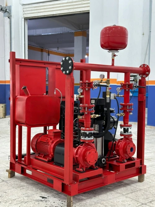 GROUPE ANTI-INCENDIE (FIRE SKID). / MOTO POMPE ANTI-INCENDIE