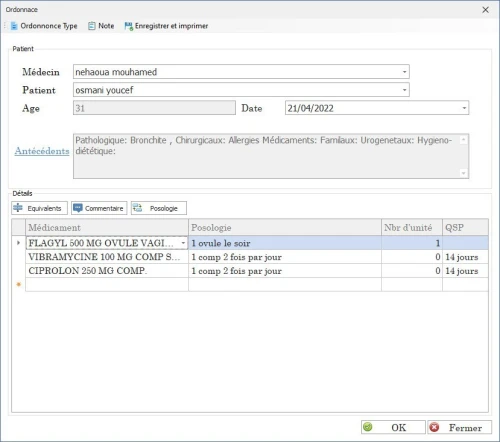 Logiciel de Gestion Cabinet Dentaire