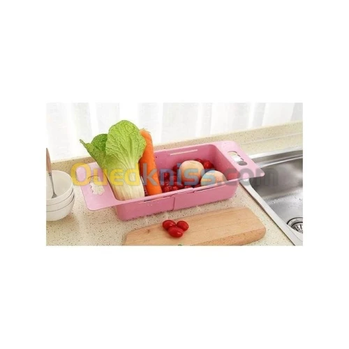 Égouttoir Extensible - Rose