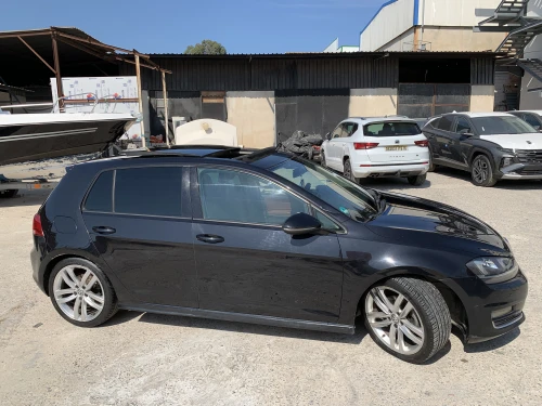 Volkswagen Golf 7 2013 Carat plus bleu mention