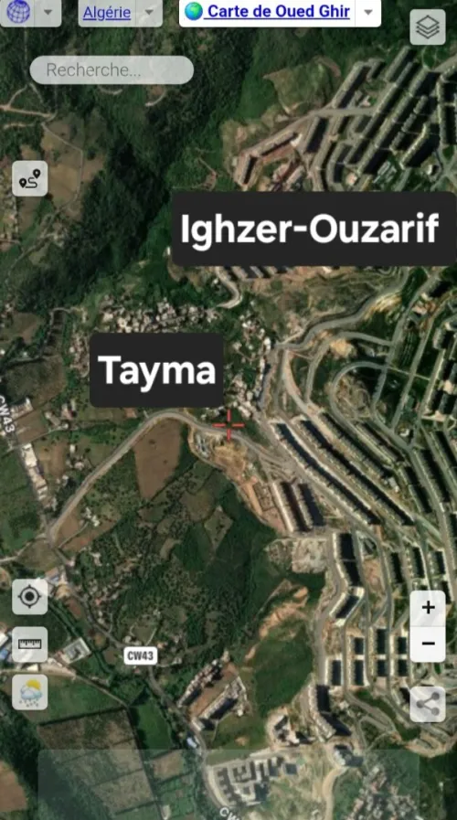 Vente Terrain Béjaïa Oued ghir