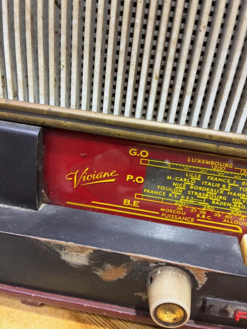 Radio TSF marque "GRAMMONT" 1959 France