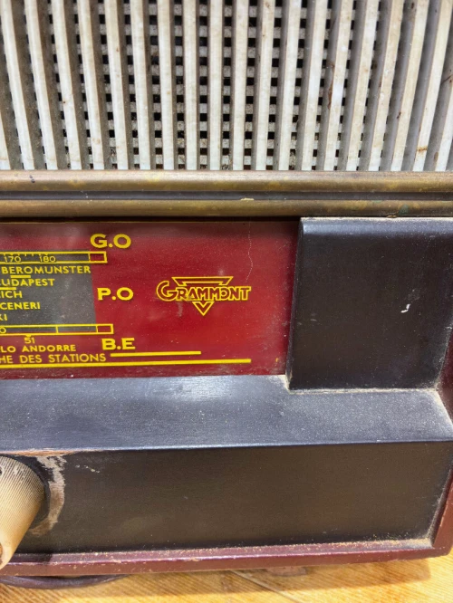 Radio TSF marque "GRAMMONT" 1959 France