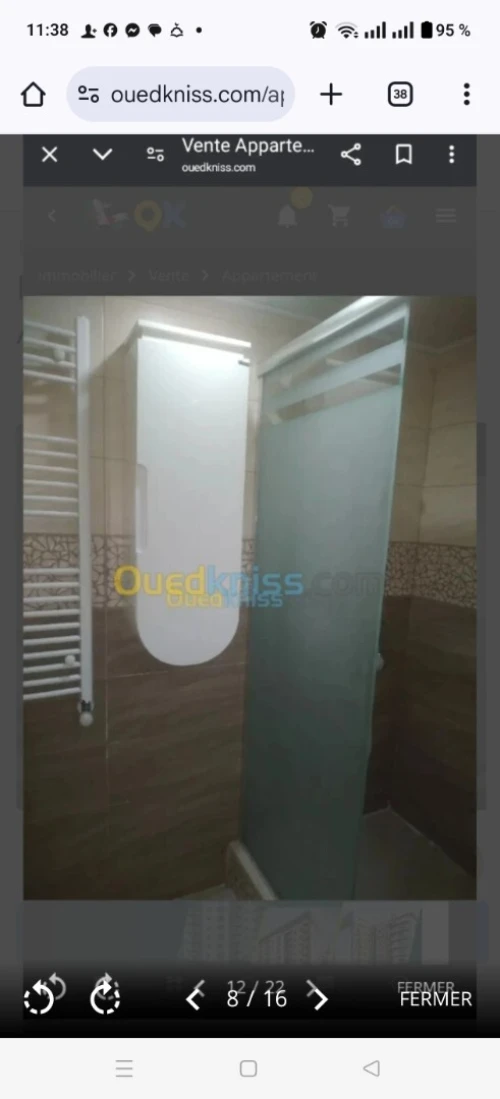 Vente Appartement F4 Alger Kouba