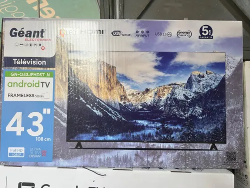 PROMO TV GÉANT 32/42/43 pouces Smart android 14. Garantie 5 ans. 31500 da