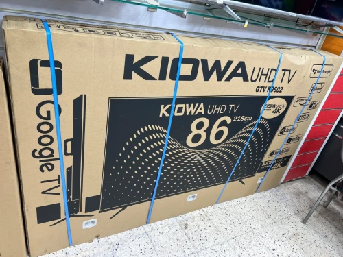 PROMO TV KIOWA 86 pouces 4K Google tv + Bluetooth 240000 da