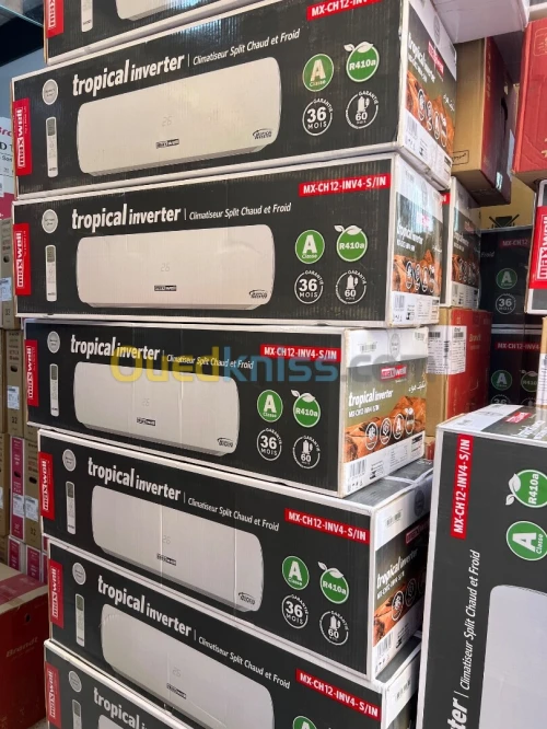 Maxwell 9 /12/18/24 btu tropical inverter garantie 3 ans. Livraison disponible 