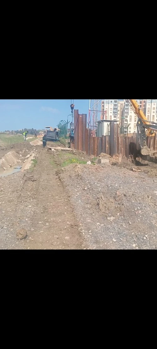 Travaux de Battage Rideaux de Palplanches