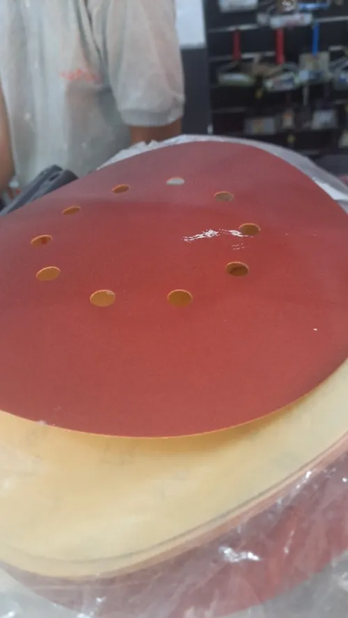 Papier à verre pour ponceuse girafe  225 diametre