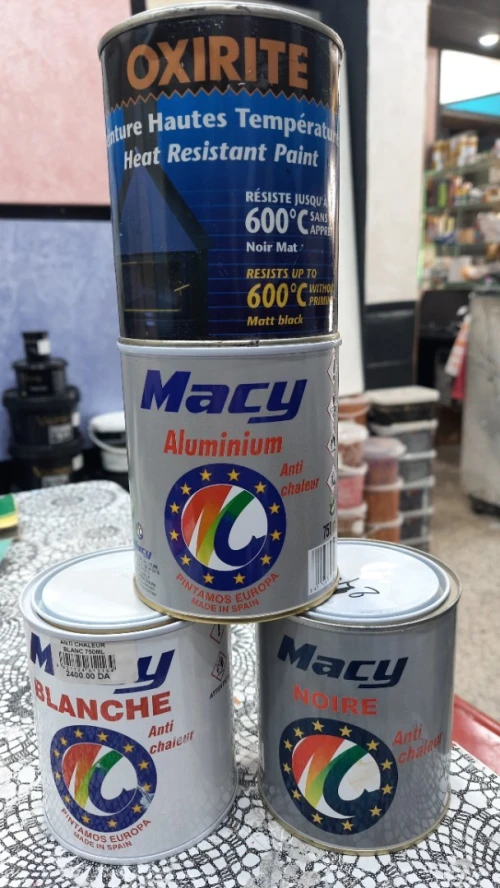 Peinture resistante à la chaleur 