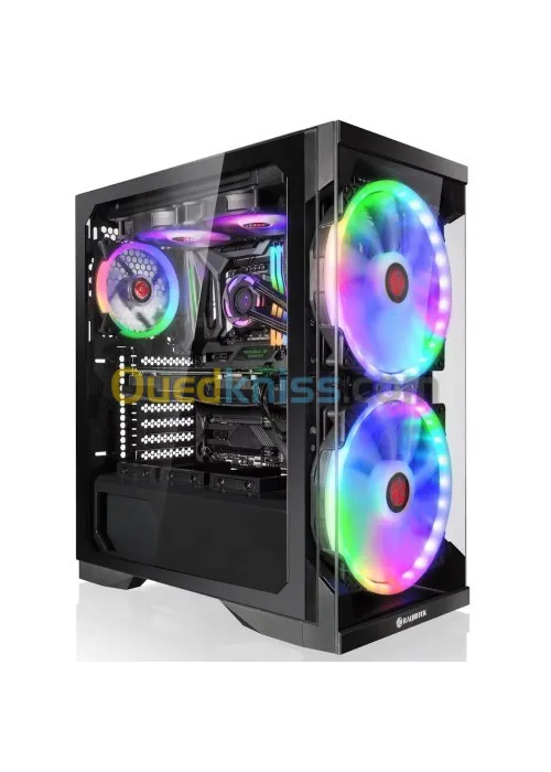 BOITIER RAIJINTEK SILENOS PRO A MIDI-TOWER-BLACK RGB