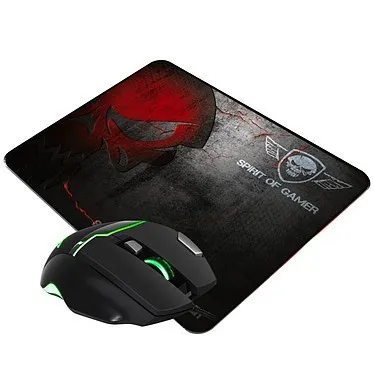 Spirit of Gamer Elite-M10 - Ensemble souris filaire et tapis de souris pour gamer 