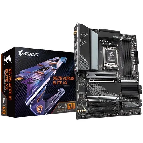 CARTE MERE GIGABYTE AMD AM5 X670 AORUS ELITE AX DDR5