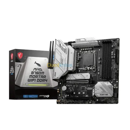 CARTE mère MSI INTEL 1700 MAG B760 M MORTAR WIFI D/5